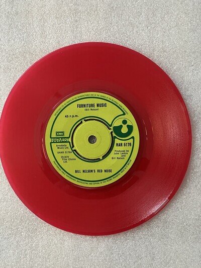 BILL NELSON'S RED NOISE - Furniture Music - 1979 UK 2-track 7" Vinyl Single
