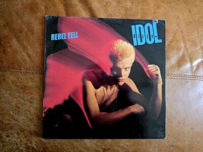 Billy Idol. Rebel Yell. Original Vinyl LP. Chrysalis. Mint/Ex