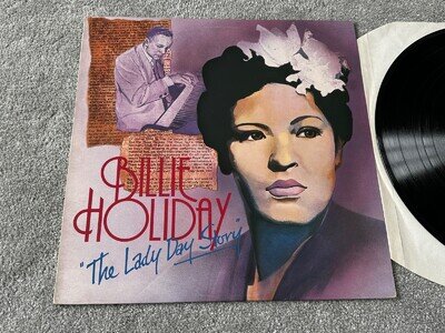 BILLIE HOLIDAY - THE LADY DAY STORY / NM UK VINYL LP DJM22047 ULTRASONIC CLEANED