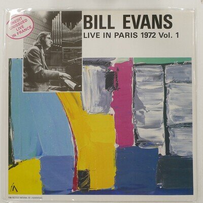 BILL EVANS LIVE IN PARIS 1972 VOL.1 FRANCE'S CONCERT FC107 1LP