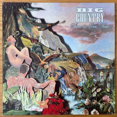 BIG COUNTRY: PEACE IN OUR TIME, 1988 UK & EUROPE LP, MERCURY MERH 130, EX/EX