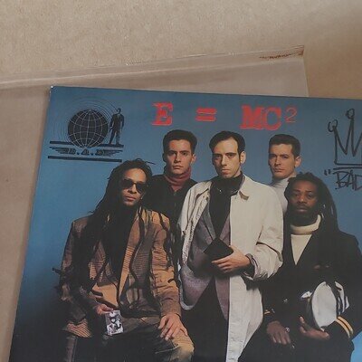 Big Audio Dynamite E = MC2 1986 CBS 12" Black Vinyl Single 45RPM A 6963