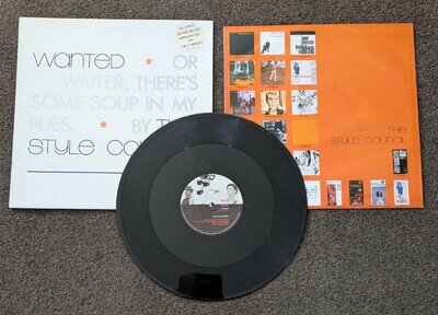 The Style Council Wanted Vinyl Record 12" Soup in My Flies