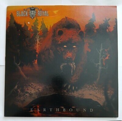 BLACK ROYAL - EARTHBOUND, DEATH SLUDGE METAL, LP 2022 FINLAND, BEHEMOTH ENTOMBED
