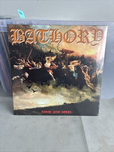 BATHORY- Blood Fire Death (Import) Vinyl LP Record NEW Sealed Black Metal