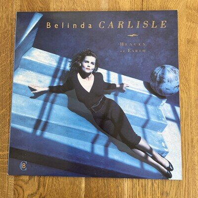 Belinda Carlisle - Heaven On Earth - 12" A1 / B1 Black Vinyl LP - Virgin - 1987