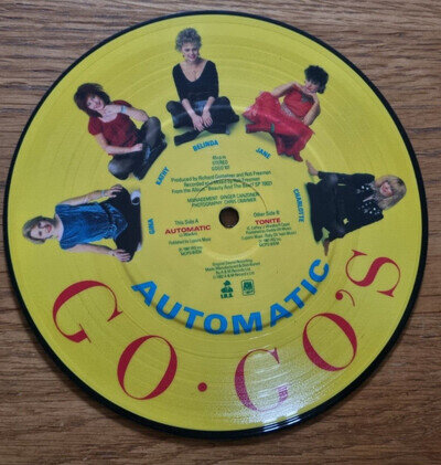 Go Go's - Automatic 7" Picture Disc Limited Edition BELINDA CARLISLE