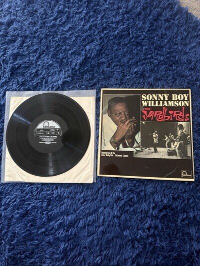 Sonny Boy Williamson & The Yardbirds Original Uk Issue On Fontana Mono LP