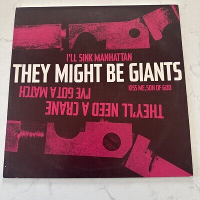They Might Be Giants – They'll Need A Crane - 12" Single - Play tested