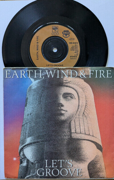 Earth, Wind & Fire – Let's Groove (1981 NEAR MINT 7" Vinyl) Disco Funk