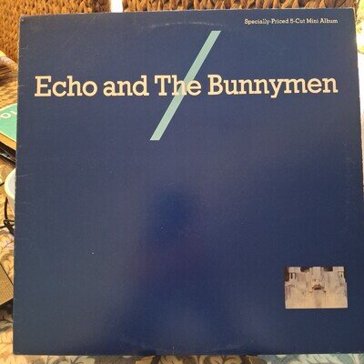 ECHO AND THE BUNNYMEN "ECHO AND THE BUNNYMEN" MINI-ALBUM CANADA LP 1983 VG+