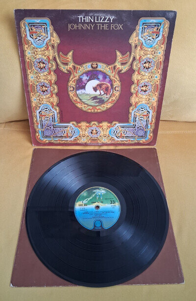 Thin Lizzy Johnny The Fox Vinyl Record 1976 LP