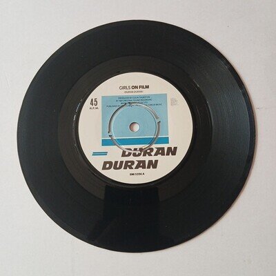 Duran Duran 'Girls On Film' 7" Vinyl Single. Very Good Condition
