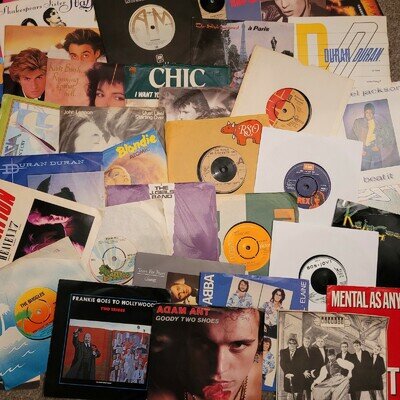 Vinyl records: 7" singles 60s-90s pop & rock FREEPOST £2.69each: Buy 7, +1 FREE!