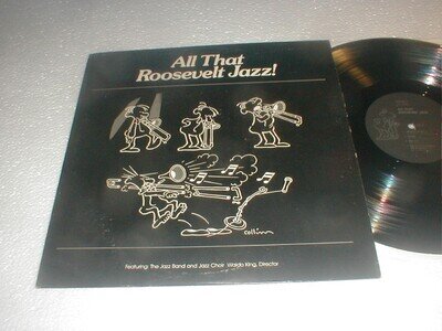 Roosevelt High School JAZZ BAND Seattle Private 1980 ALL THAT LP Duff McKagan
