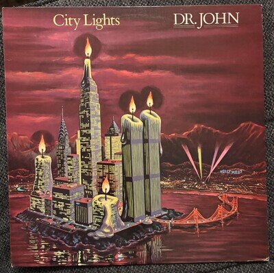 Dr. John City Lights LP 1978 Horizon SP-732 A&M Vinyl Record VG/VG+