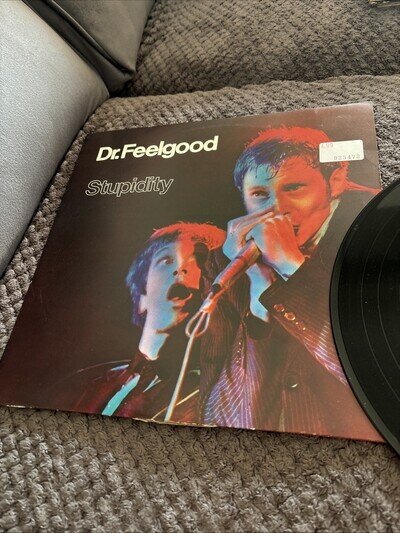 Dr. Feelgood Stupidity Vinyl LP A2 B2 1st Press