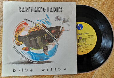 Barenaked Ladies – UK 1993 PicSleeve 7":Brian Wilson/Box Set. Sire/Reprise W0151