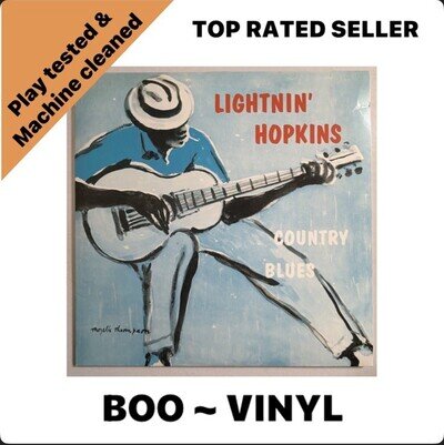 Lightnin Hopkins Country Blues Vinyl LP Record 2010 NM / NM