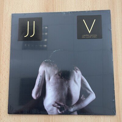 JJ - V - Clear Coloured Vinyl LP - New/Sealed