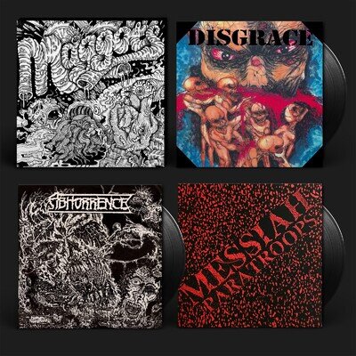 Abhorrence 'Maggots: Original Artyfacts..' 3x7" Black Vinyl - (Rel June 12 2026)