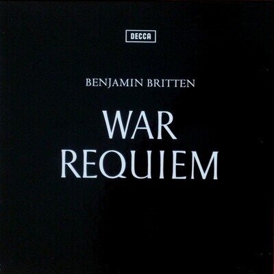 Benjamin Britten - War Requiem - 2xLP, Mono, M/T + Box
