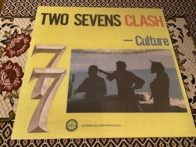 Culture , Two Sevens Clash , Gibbs Label.