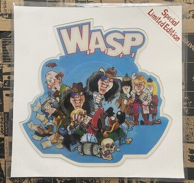 W.A.S.P. - The Real Me 7" Shaped Picture Disc - 1989 Capitol CLPD 534