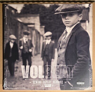 Volbeat: Rewind, Replay, Rebound - New 2 LP Limited Edition 180 Gram Blue Vinyl