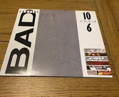 Bad Company - 10 From 6 Vinyl LP Atlantic Records 781-625-1