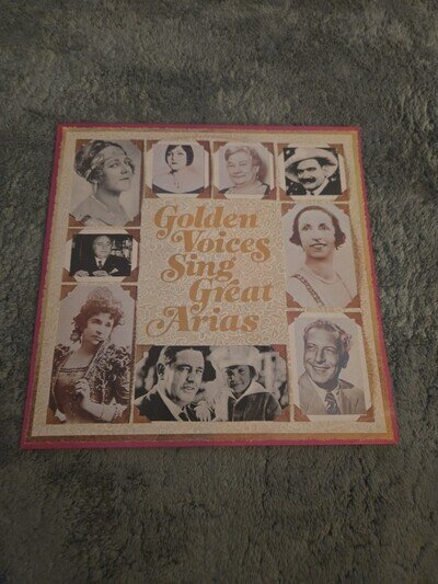 Golden Voices Sing Great Arias (LP, Vinyl, Mono), RDM 2678