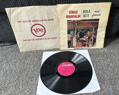 *ULTRA RARE* Vince Guaraldi Bola Sete And Friends VOCALION- MONO-LAE-F 582-UK