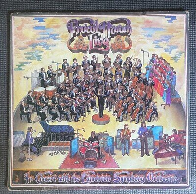 Procol Harum In Concert With The Edmonton Symphony Orchestra – Live - Vinyl Lp