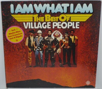 I AM WHAT I AM, THE BEST OF VILLAGE PEOPLE, TELEFUNKEN RECORDS LP 6.23697, 1979