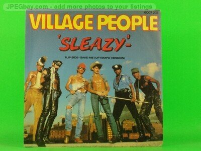 VILLAGE PEOPLE SLEAZY (137) 7" MERCURY
