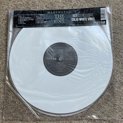 Babymetal-The Other One [12" WHITE Vinyl Record LP] NEW, MINT-LIMITED-SEALED