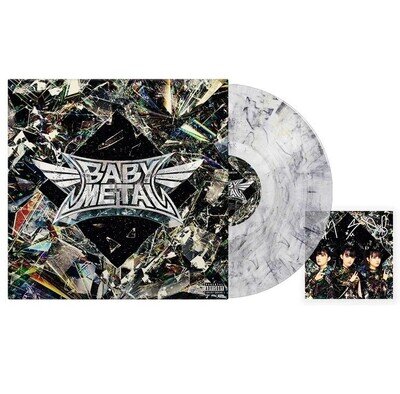 BABYMETAL - Metal Forth **Autographed**White Noise Vinyl** LP **NEW SEALED**
