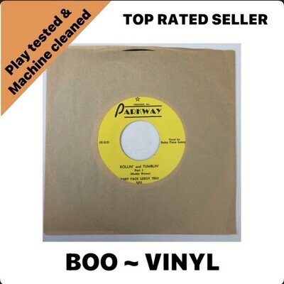 Baby Face Leroy Trio Rollin And Tumblin Parkway 501 Vinyl 7” Record Blues NM/NM