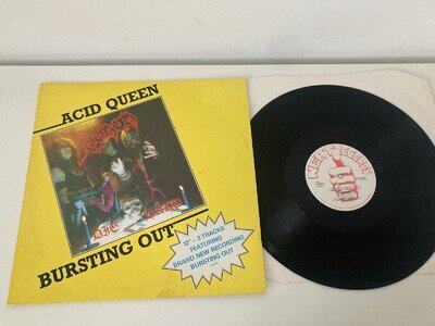 Venom. Die Hard. Acid Queen. Bursting Out. 12" Vinyl