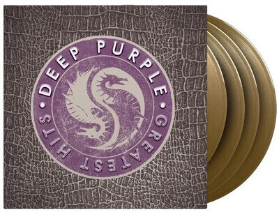 Deep Purple Greatest Hits 4 x Gold Vinyl LP Set Numbered
