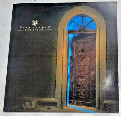 DEEP PURPLE "THE HOUSE OF BLUE LIGHT" ORIG 1987 UK VINYL LP