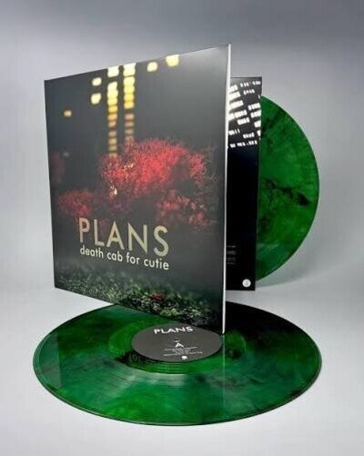 Death Cab for Cutie - Plans - GREEN SMOKE 2LP Exclusive Tour Vinyl - SEALED