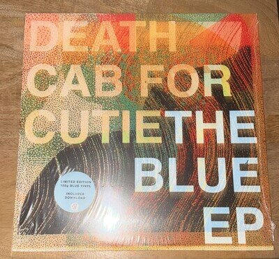 Vinyl Death Cab For Cutie Blue EP LTD Edition BLUE Vinyl Mint Sealed & Rare