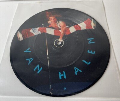 Van Halen Dance The Night Away 7" Vinyl Record Picture Disc Play Tested Vgc Rock