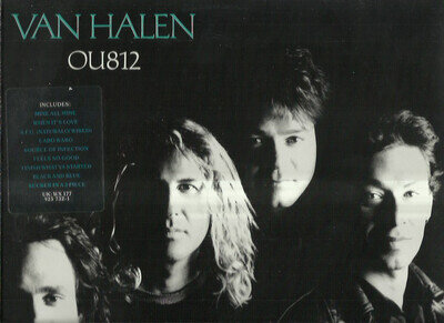 VAN HALEN OU812 VINYL LP RECORD WARNER BROS uk 1988 + inner