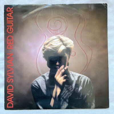 DAVID SYLVIAN (JAPAN) / Red Guitar 12” Single 1984 Virgin vg+/vg-