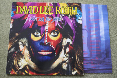 DAVID LEE ROTH – EAT ‘EM AND SMILE LP – Nr MINT 1986 VAN HALEN