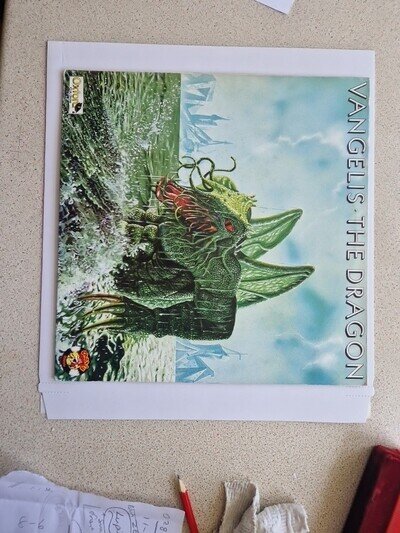 Vangelis The Dragon 1981 Vintage Vinyl LP OX/3196 Record VG Condition. Used.