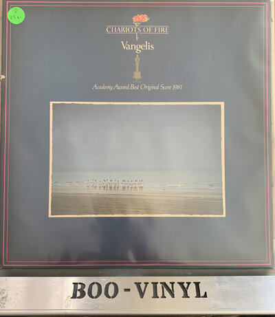 Chariots of Fire Vinyl LP Original Soundtrack by Vangelis 1981 POLD 5160 EX