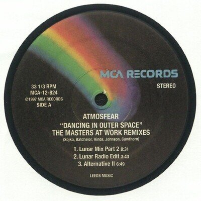 ATMOSPHERE - Dancing In Outer Space (The Masters At Work remixes) - Vinyl (12")